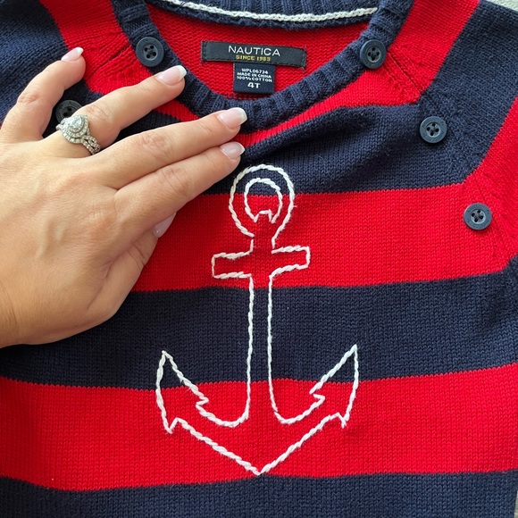 Toddler winter knitted dress - Picture 3 of 3